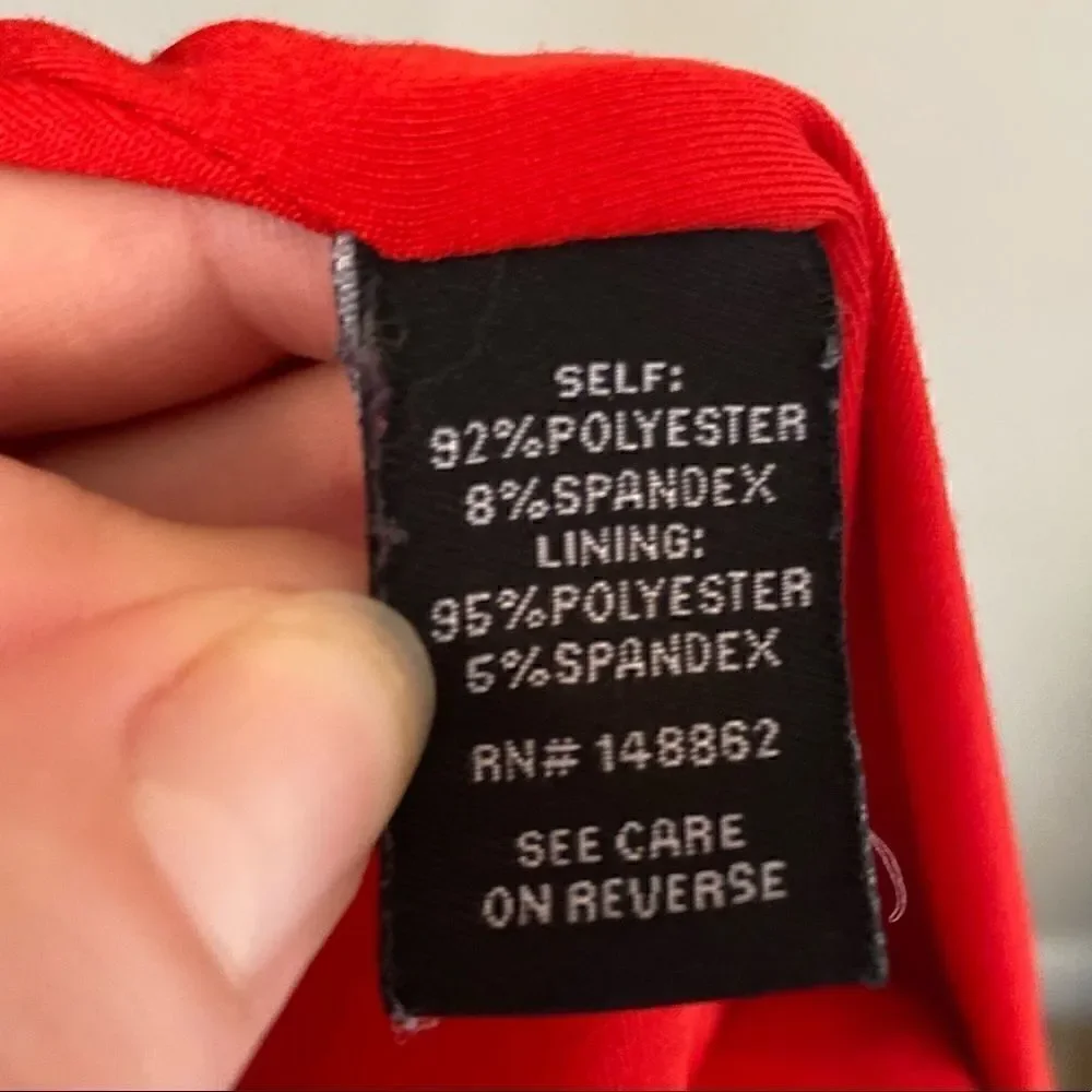 Red Torrid Size 0 Tuxedo Blazer